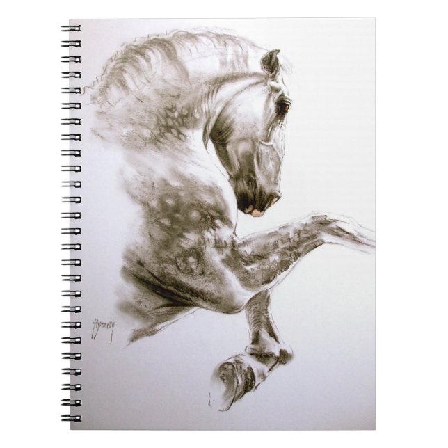 Rearing Horse Notebook (Front)