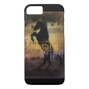 Rearing Mustang iPhone Case