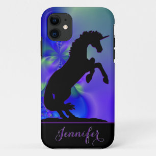 Rearing Unicorn (Fractal 44) Case-Mate iPhone Case