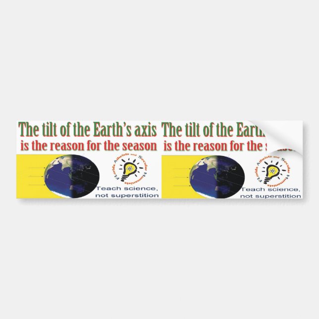 reason for the season 2fer bumper sticker (Front)