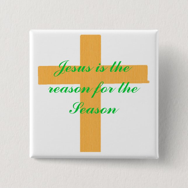 Reason for the season Pin (Front)