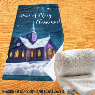 Reason To Worship Hand Towel