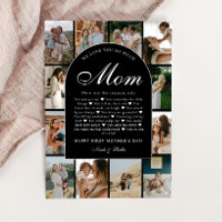 Reasons We Love You Mom Photo Collage Mother's Day