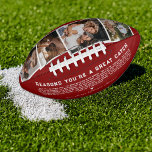 Reasons You're A Great Catch | 4 Photo Football<br><div class="desc">"Reasons You're A Great Catch" football, with room for four of your own photos. Add your choice of personalisation. A perfect gift to let your other half know how much you love them! This photo football is perfect!!! These are Valentine's Day gifts that are perfect for sports fans, but moreover,...</div>