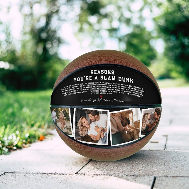 Reasons You're A Slam Dunk | 4 Photo Basketball (Creator Uploaded)