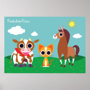 Reba, Purrl, and Zora at Daytime Poster
