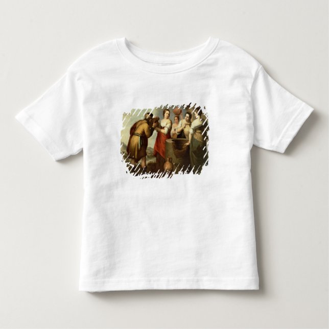 Rebecca and Eliezer at the Well, c.1665 Toddler T-Shirt (Front)