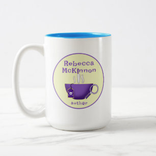 Rebecca McKinnon Mystery Author Logo Mug