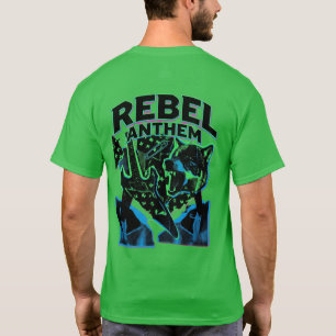 Rebel Anthem Shirt – Punk Rock Guitar Wolf Graphic