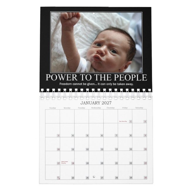 Rebel Calendar Awesome (Jan 2027)