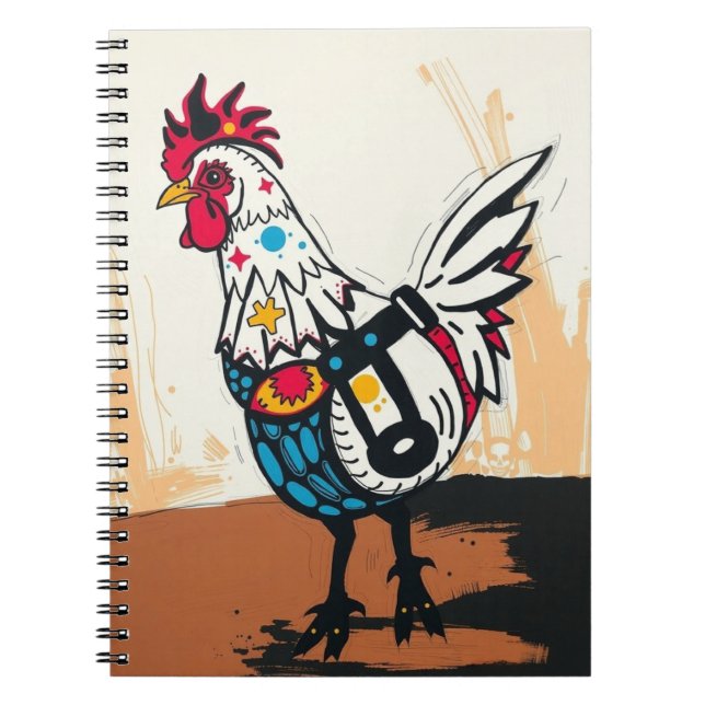 Rebel Chicken Notebook (Front)