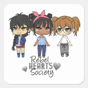 Rebel Hearts Society Sticker 1
