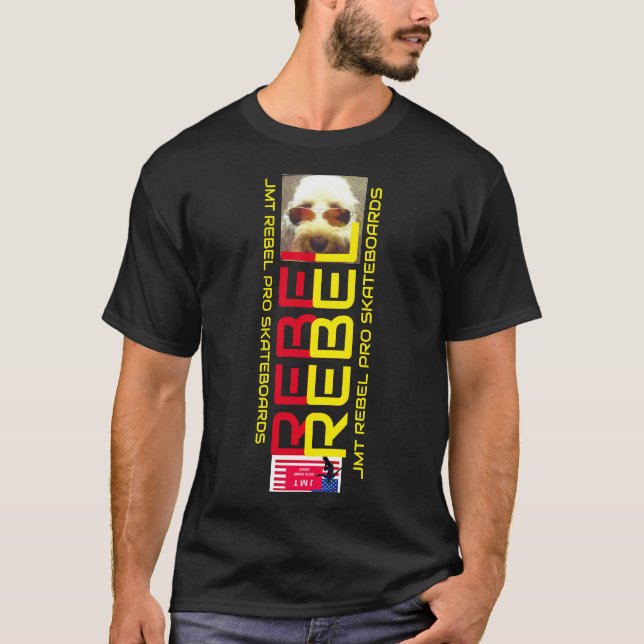 REBEL  JMT Basic Dark T-Shirt (Front)