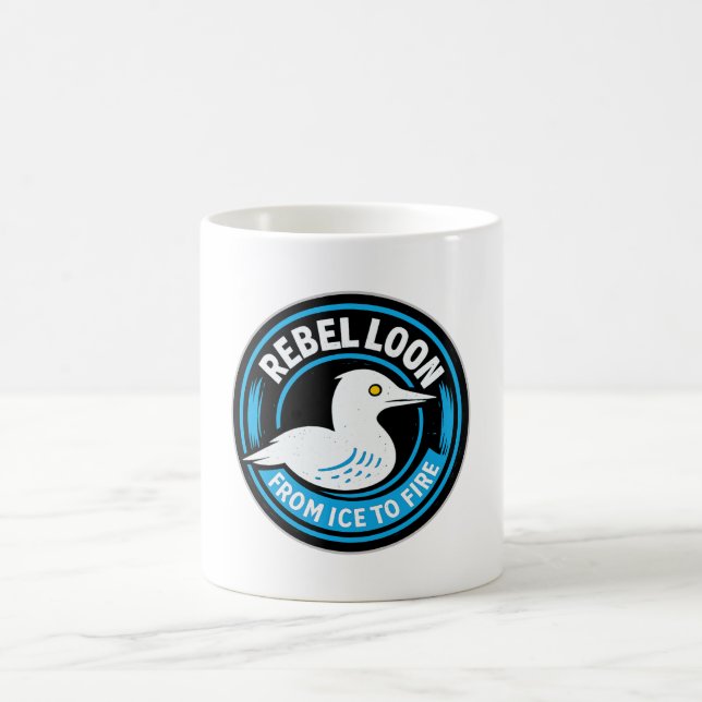 Rebel Loon – From Ice to Fire Coffee Mug (Center)