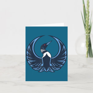 Rebel loon minnesota strong card