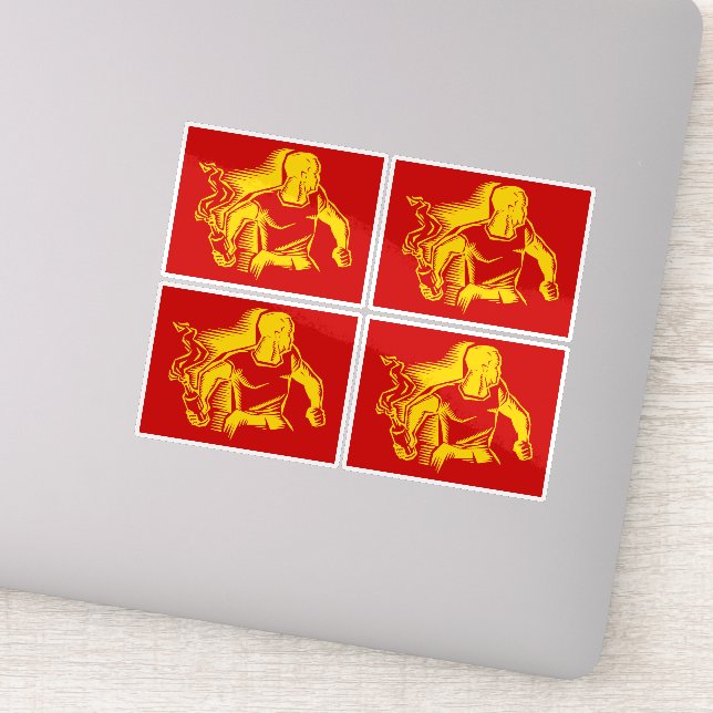 Rebel, Molotov Cocktail, Riots, Communist Style (Detail)