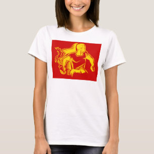Rebel, Molotov Cocktail, Riots, Communist Style T-Shirt