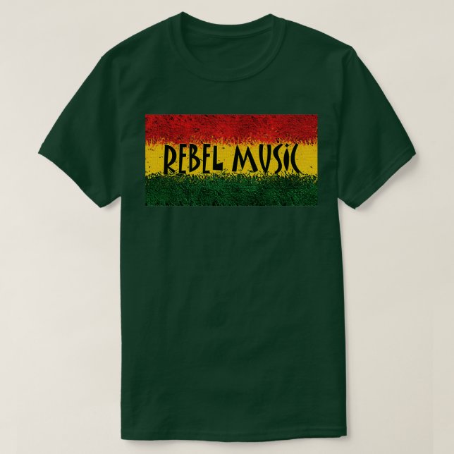 Rebel Music  T-Shirt (Design Front)
