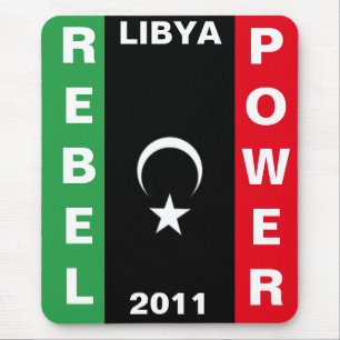 REBEL POWER LIBYA 2011 MOUSE PAD