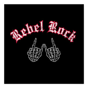 Rebel Rock Poster