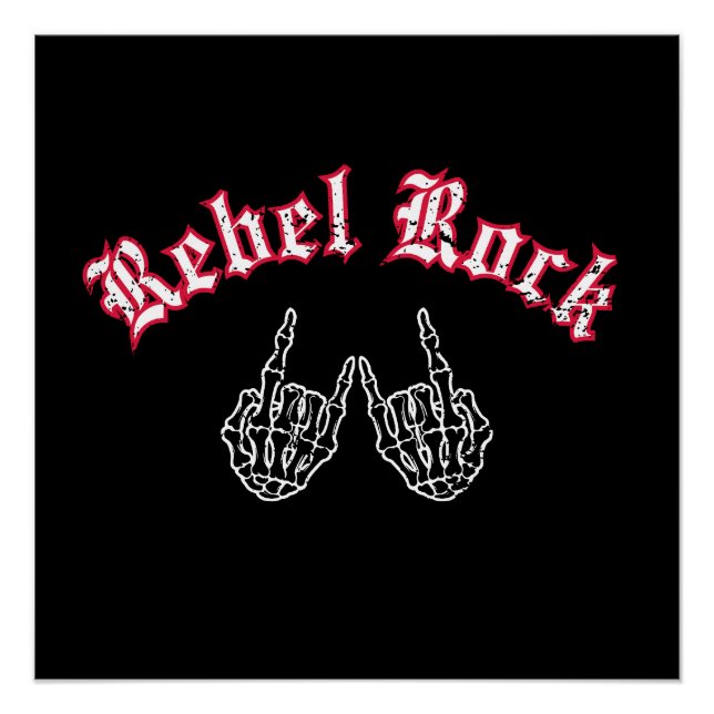 Rebel Rock Poster (Front)