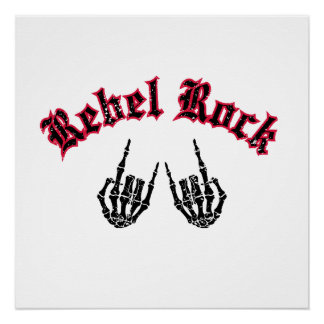 Rebel Rock Poster