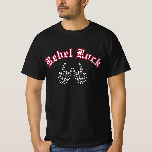 Rebel Rock T-Shirt (Front)
