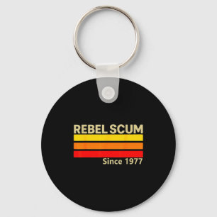 Rebel S Since 1977 Clic Retro Iconic Vintage Sayin Key Ring