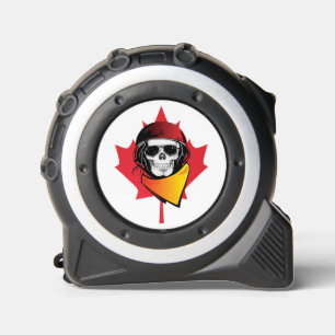 REBEL SKULL CANADIAN MAPLE LEAF ZOMBIE 1