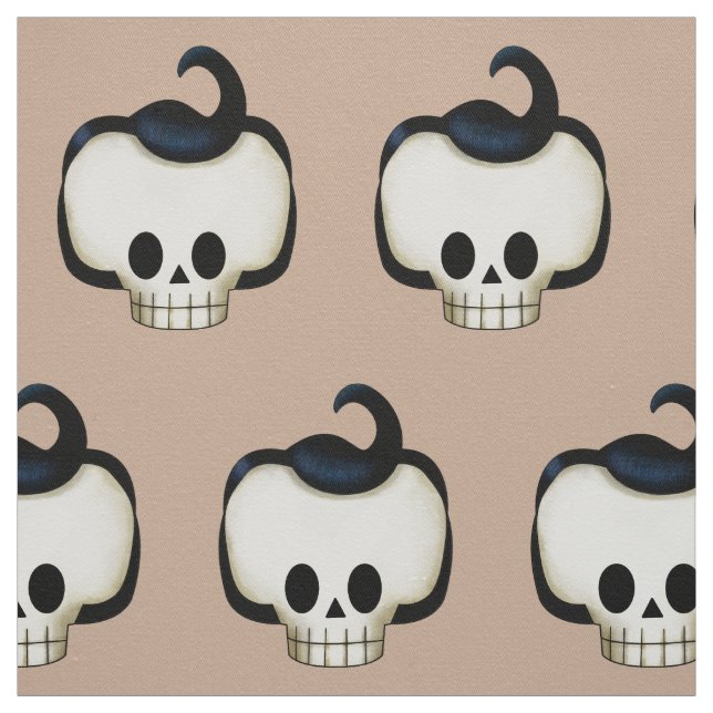 Rebel Skull Fabric (Swatch)