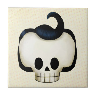 Rebel Skull Tile