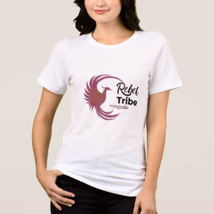 Rebel Tribe Phoenix Logo T-Shirt Tri-Blend Shirt