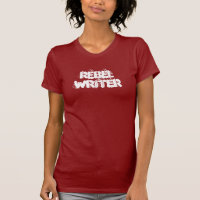 rebel writer women's petite t-shirt
