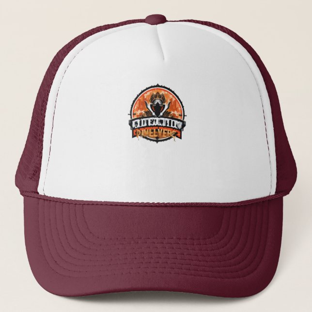 Rebellion King: Rise of the Masked Warrior Trucker Hat (Front)