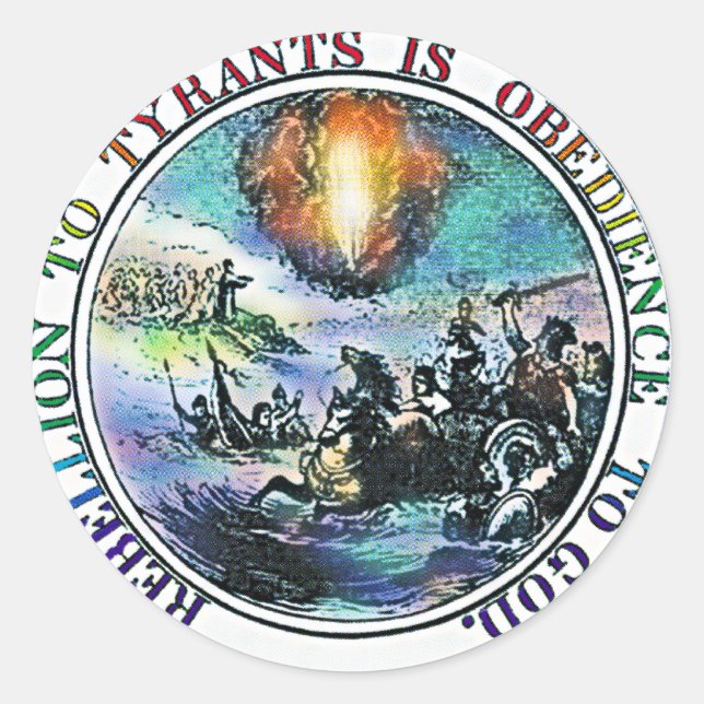 Rebellion To Tyrants Stickers (Front)