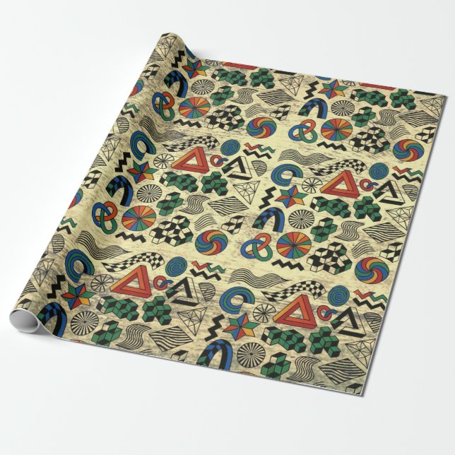 Rebellious Geometries origin Wrapping Paper (Unrolled)