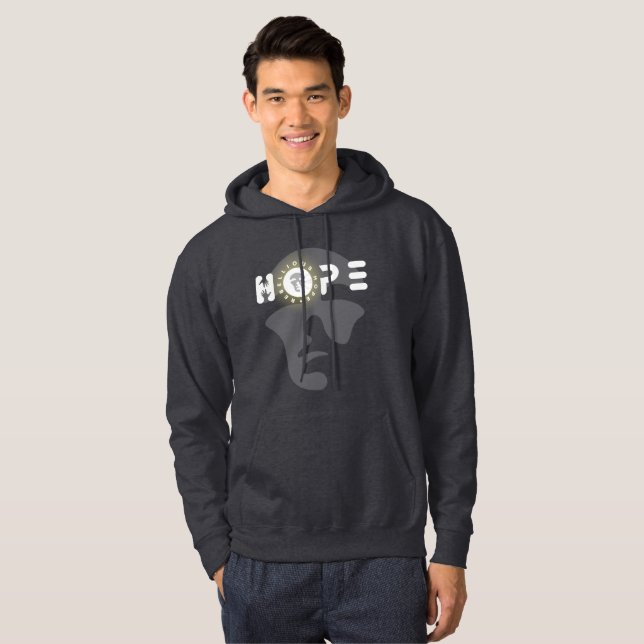 Rebellious Hope | Men Hoodie (Front Full)