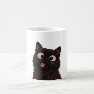 Rebellious kitty. coffee mug