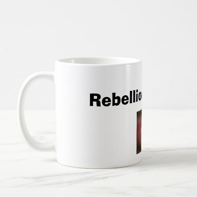 Rebellious Rooster  Coffee Mug (Left)