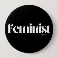 Rebellious Woman: Empowering Feminist Art Button