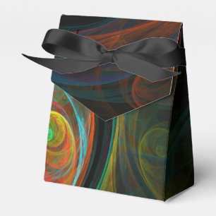Rebirth Blue Abstract Art Favour Box