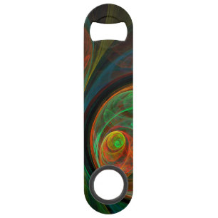 Rebirth Green Abstract Art