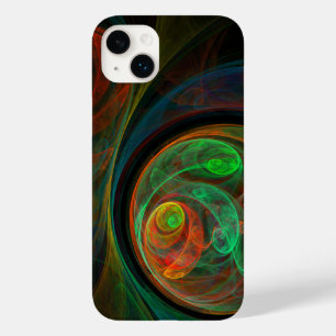 Rebirth Green Abstract Art Case-Mate iPhone 14 Plus Case