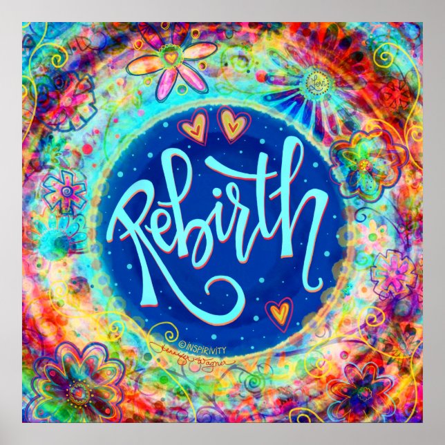 ”Rebirth” Inspirivity Poster (Front)
