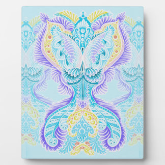 Rebirth, New age, meditation, boho, hippie Plaque