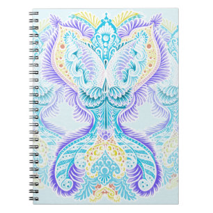 Rebirth, New age, meditation, boho, hippie Spiral Notebook