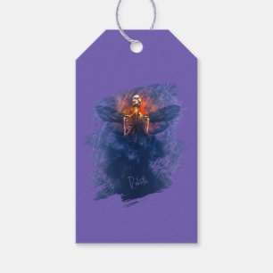 Rebirth. Skeleton with wings rising up Gift Tags