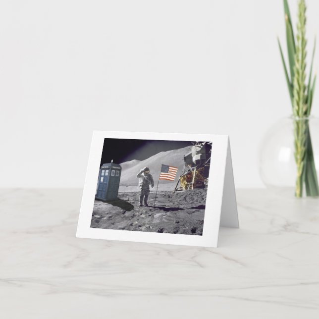 Rebis Moon Card (Front)