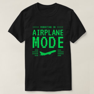 Reboot Screen Airplane Mode T-Shirt