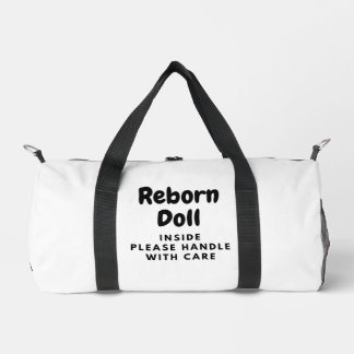 Reborn Doll Inside Tote Bag